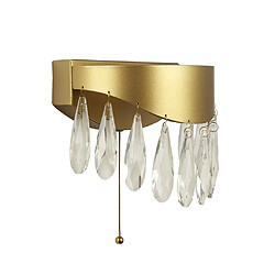 Acheter Searchlight Applique design Jewel Verre,acier inoxydable,acier doux Doré