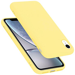 Cadorabo Coque iPhone XR Etui en Jaune