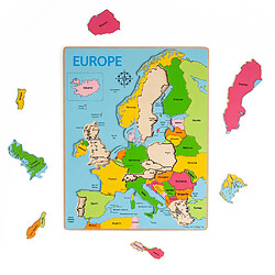 Acheter Bigjigs Toys Puzzle en médaillon Europe