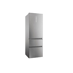 Acheter Réfrigérateur combiné 60cm 360l nofrost, inox - HTW5618DNMG - HAIER