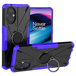 Coque en TPU anti-chute avec béquille pour votre OnePlus Nord N20 5G - violet