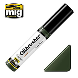 Mig Jimenez Ammo Peintures Oilbrusher Dark Green