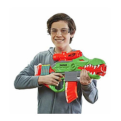 Avis Hasbro Pistolet Blaster Motorisé Dinosquad Rex-Rampage avec Viseur et 20 Fléchettes Rouge