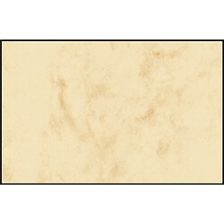 sigel Cartes de visite 3C, 85 x 55 mm, 225g/m2, beige marbré ()