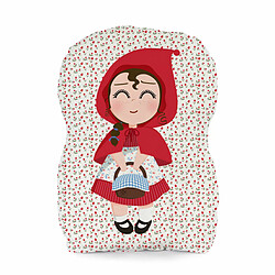 Happy Friday Coussin HappyFriday Mr Fox Multicouleur Chaperon Rouge 40 x 30 cm