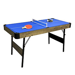 Avis Cougar All-in-One 3-in-1 Table Multi Jeux, aspect Bois | Table de jeu multi-fonctions, Table de billard, Air-Hockey, Ping-Pong| Multigame