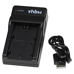 vhbw Chargeur de batterie USB compatible avec Fuji / Fujifilm NP-W235 caméra, DSLR, action-cam - Chargeur, témoin LED de charge