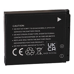 Vhbw EXTENSILO Batterie compatible avec Canon PowerShot D10, S90, SD770is, S95, S120, D20 appareil photo, reflex numérique (1000mAh, 3,7V, Li-ion)