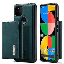 Etui en PU DG.MING absorption magnétique avec béquille, vert pour votre Google Pixel 5a 5G