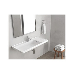 Karag Lavabo suspendu QUATTRO rectangulaire 100x45x19 cm