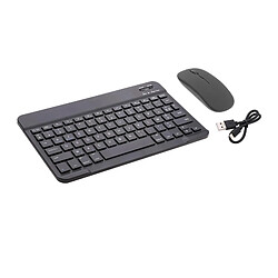 X5 Universel Rechargeable Bluetooth Clavier et Souris Français pour Bureau Durable pour Utilisation de Longue Durée