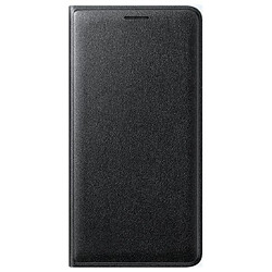 Samsung Etui Flip Wallet Noir Pour Samsung Galaxy J1 2016** 