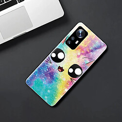 Coque en TPU anti-rayures Chat arc-en-ciel pour votre Xiaomi 12/12X