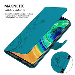 Cadorabo Coque Huawei MATE 30 PRO Etui en Bleu pas cher