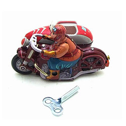 Universal Retro rétro Collection Tin Toy Strip Classic Rolls Up Three-Wheed Motorcycle Tin Toys and Adult Children's Key Gifts | Roll Up Toys pas cher