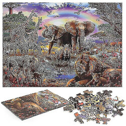 Acheter Universal Puzzle 1000 pièces Puzzle Adulte Enfant - Animal World Puzzle Puzzles 1000 DIY Toys