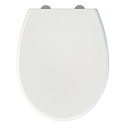 Abattant wc avec frein de chute blanc - 818429 - ALLIBERT