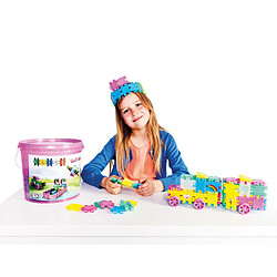 Clics Build & Play Glitter bucket, 8 in 1