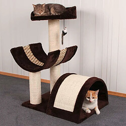 Kerbl Arbre à chats Safari 60 cm Marron foncé