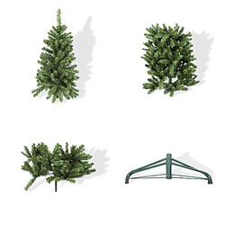 Mobili Rebecca Arbre De Noël Artificiel De 180 Cm, Sapin Vert Réaliste Avec 645 Branches pas cher