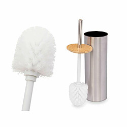 Avis Berilo Brosse de salle de wc Argenté Bambou Acier inoxydable 9,5 x 27,5 x 9,5 cm (6 Unités)