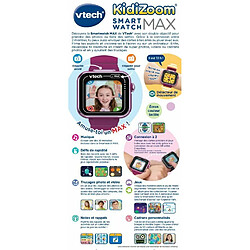 Montre éducatif Vtech Kidizoom Max Framboise