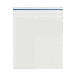 Pack Lot de 100 sachets Zip 55x65mm 90 microns Bleu