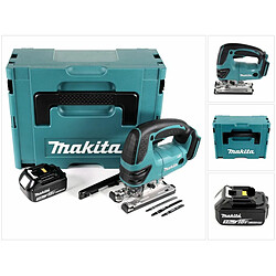 Makita DJV 180 F1J Scie sauteuse sans fil 18V + 1x Batterie 3,0Ah + Makpac - sans chargeur