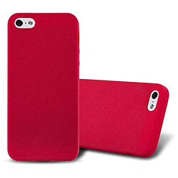 Cadorabo Coque iPhone 5 / 5S / SE 2016 Etui en Rouge