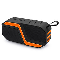 Yonis Enceinte Bluetooth Portable Outdoor Support Appels Mains-Libres TF Card FM U Diske