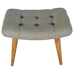 Acheter Artisan Furniture Banc courbé en tweed gris rembourré, couloir, salon