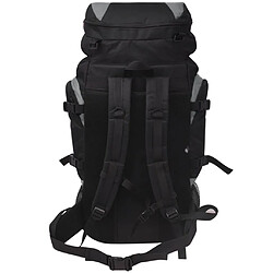 Avis vidaXL Sac à dos de randonnée XXL 75 L noir et gris