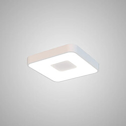 Inspired Plafonnier Carré 56W LED Avec Télécommande 2700K-5000K, 2500lm, Blanc, 3 ans de Garantie