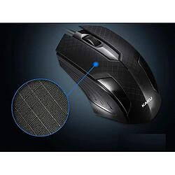 Avis iKAKU KSC-357 Souris d'ordinateur optique avec 3 boutons 1500 DPI USB Noir