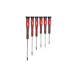 Set de 6 Tournevis MILWAUKEE TRI-LOBE précision Torx 4932471870