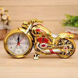 Wewoo Réveil rouge Horloge de en plastique de de moto de chambre à coucher de bande dessinée, taille: 23 * 13 * 6cm or,