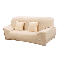 Acheter Spandex stretch canapé 2 places canapé lit housse couvre-housse beige