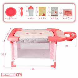 Acheter Color Baby Table à langer pour poupées Colorbaby 3-en-1 68 x 32,5 x 34 cm 2 Unités