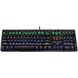 Mars Gaming MK4B - Clavier de jeu mécanique, RGB, anti-ghosting, layout italienne