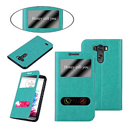 Acheter Cadorabo Coque LG G3 Etui en Turquoise