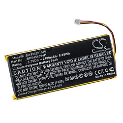 vhbw batterie compatible avec Geneva WorldRadio radio (2400mAh, 3,7V, Li-polymère)