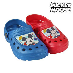 Totalcadeau Sabots de Plage Mickey - Sandales de bain Couleur - Rouge, Taille des chaussures - 29 pas cher