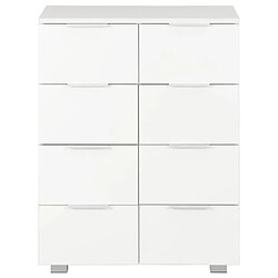 Avis Maison Chic Commode Buffet - Meuble de rangement Blanc brillant 60x35x80 cm Bois d'ingénierie -GKD40726