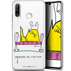 Caseink Coque Pour Huawei P30 Lite (6.2 ) [Gel HD Collection Les Shadoks ? Design Dormir - Souple - Ultra Fin - Imprimé en France]