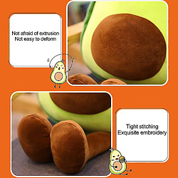 Universal 45cmcute Cartoon Simulation Avocado Throw Oreiller en peluche en peluche décor | Planchers