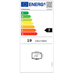 Télévision LG 24TL510VWZ 24" HD Ready VA HDMI Blanc