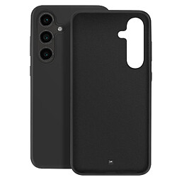 3mk Coque Silicone pour Samsung S24 FE Antichoc avec Intérieur Microfibre Noir