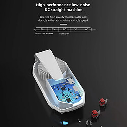 Ventilateur Portable Réutilisable Pour Masque Facial Filtre à Air Clipsable Mini Ventilateurs D'Échappement Rechargeables USB Purificateurs D'Air Portables Personnels pas cher