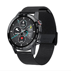 Chrono Montre Connect¨¦e Chronus LF26 IP68 ?tanche Fitness Tracker-Noir