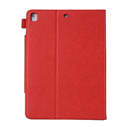 Avis Wewoo Housse Étui Coque Pour iPad 10.2 pouces Business Style Horizontal Flip Leather Case avec titulaire et fente carte et cadre photo et portefeuille Rouge